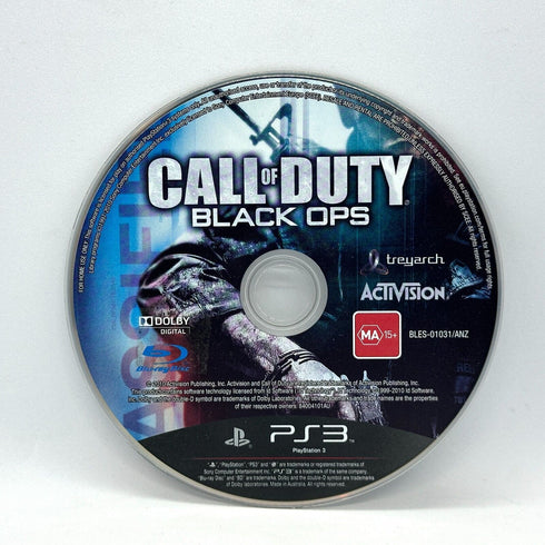 Call of Duty: Black Ops - Disc Only - PlayStation 3 / PS3 Game