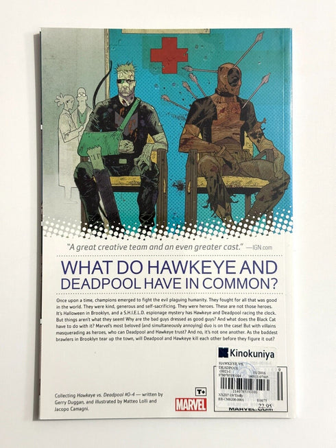 Hawkeye vs. Deadpool Marvel TPB Paperback Comic Book