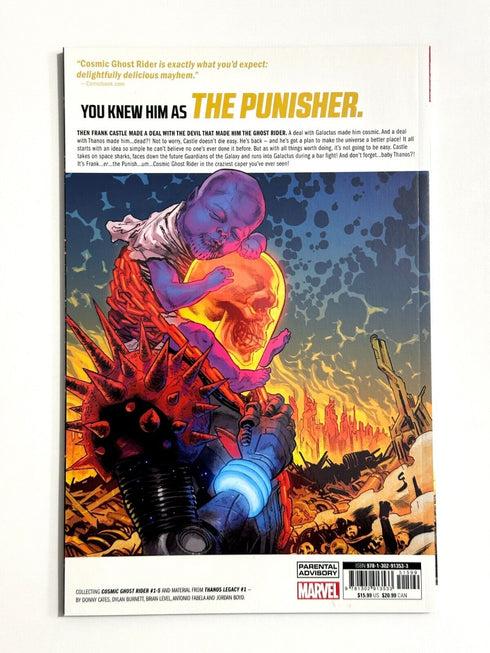 Cosmic Ghost Rider Baby Thanos Must Die Marvel TPB Paperback Comic Book