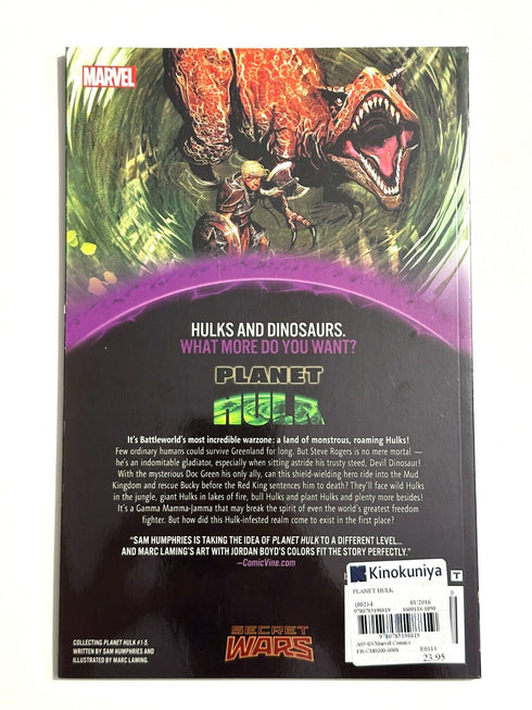 Planet Hulk Warzones Marvel Secret Wars TPB Paperback Comic Book