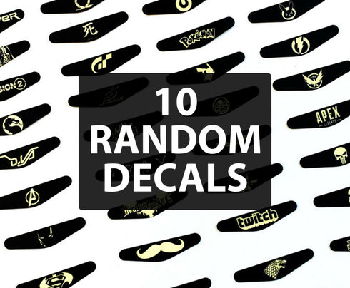 10 x PS4 Light Bar Sticker Decals