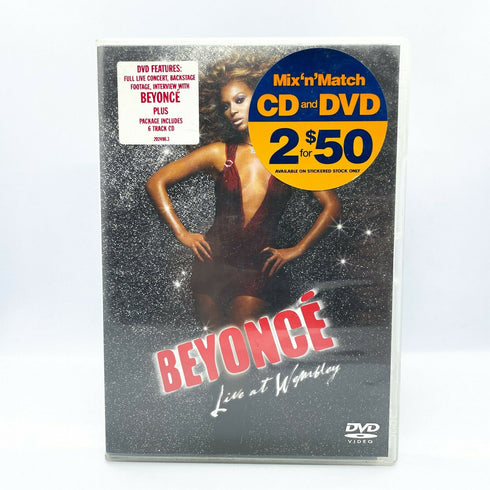 Beyonce Live at Wembley DVD (Includes Music CD)