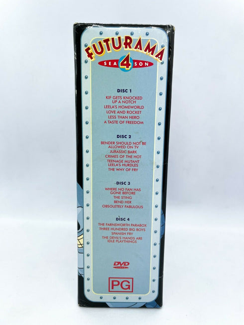Futurama Season 4 (Series Four) 4-Disc DVD