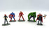 Marvel Mini Nano Figures Set of 5 Avengers Thor Hulk Iron Man Captain America