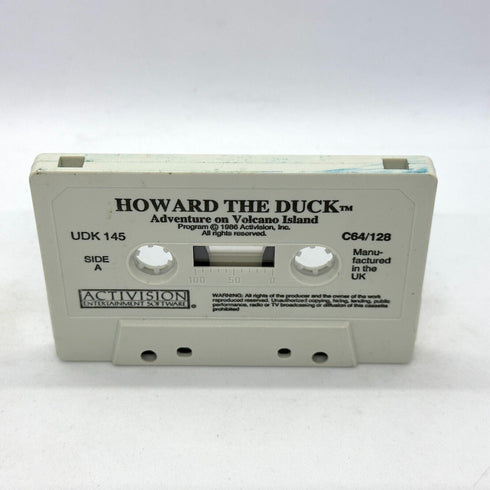Howard the Duck (Marvel) Tape Cassette - Commodore 64/128 Game / C64 / 128