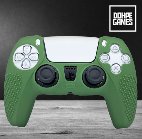 Green Khaki PS5 Controller Skin