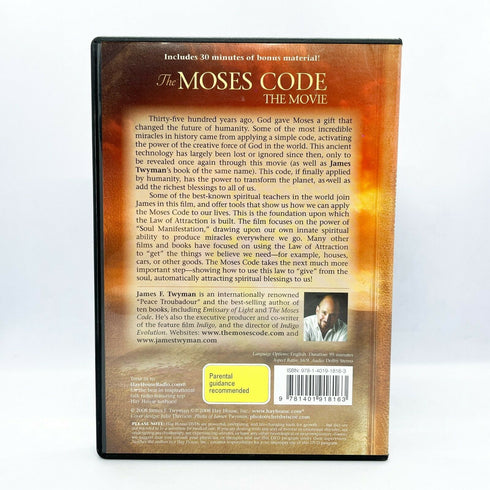 The Moses Code The Movie DVD