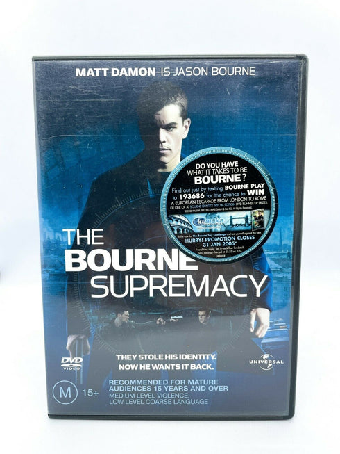 The Bourne Supremacy DVD