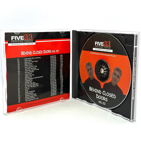 Five aa Adelaide 1395AM Behind Closed Doors Vol II & III CDs Jon Blake