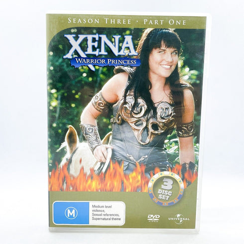 Xena Warrior Princess Season 3 Part 1 - 3-Disc DVD Series