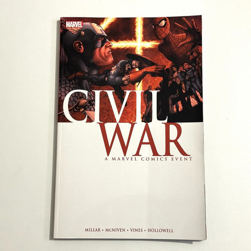 Marvel Civil War Trade Paperback Set Captain America Iron Man New Young Avengers