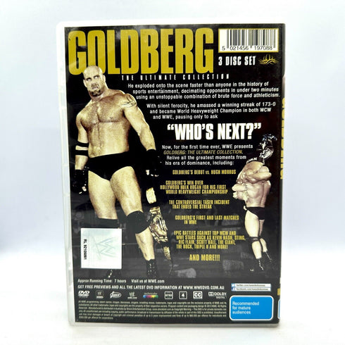 WWE Goldberg The Ultimate Collection - Wrestling DVD
