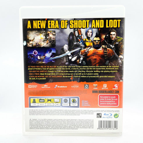 Borderlands 2 - PlayStation 3 / PS3 Game