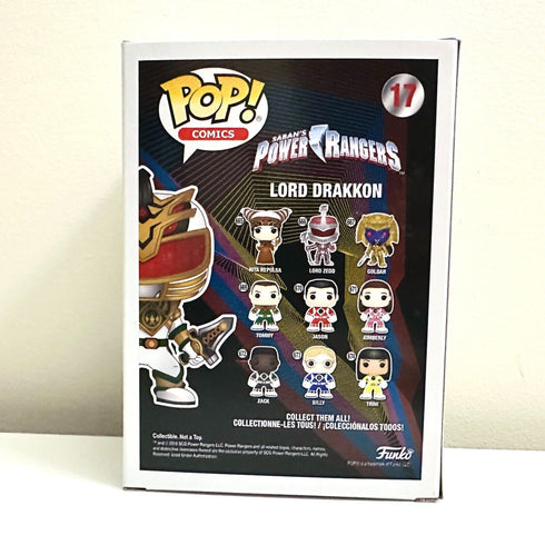 Lord Drakkon #17 Funko Pop Vinyl Figure Power Rangers (Boxed)