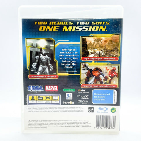 Iron Man 2: The Video Game - Marvel PlayStation 3 / PS3 Game