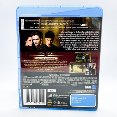 Twilight Trilogy Set (Twilight/New Moon/Eclipse) Blu-Ray DVD