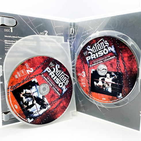WWE Satan's Prison The Anthology of The Elimination Chamber DVD (MISSING DISC 1)