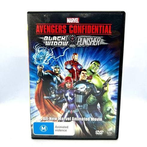 Avengers Confidential - Black Widow & The Punisher - Marvel Animated Movie DVD