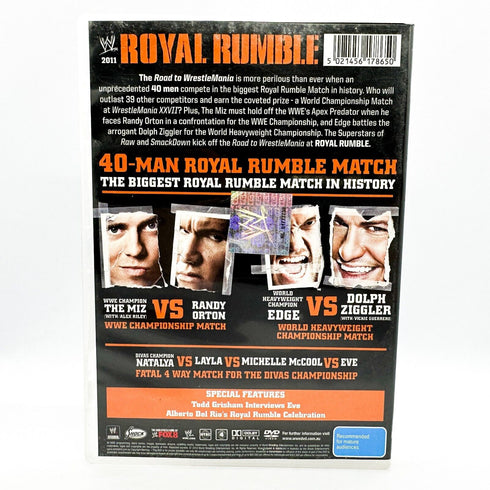 WWE Royal Rumble 2011 - Wrestling DVD