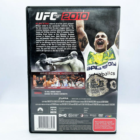 UFC Best of 2010 2-Disc Collection DVD