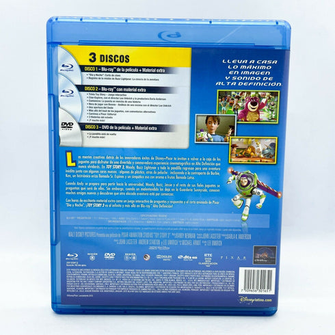 Toy Story 3 SPANISH Blu-Ray 3-Disc DVD