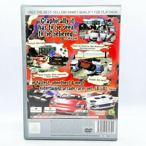 Burnout 2: Point of Impact - PlayStation 2 / PS2 Game