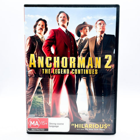 Anchorman 2: The Legend Continues (2014) DVD