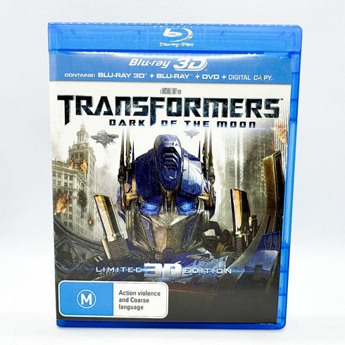 Transformers: Dark of the Moon 3D Limited Edition - Blu-Ray DVD