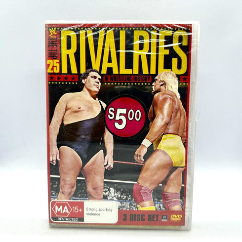 WWE The Top 25 Rivalries in History - 3 Disc Set - Wrestling DVD