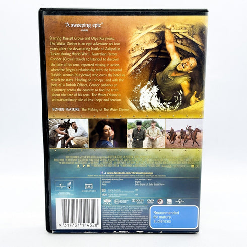 The Water Diviner (2014) DVD