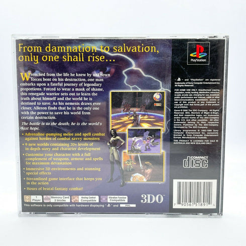 Warriors of Might and Magic - PlayStation 1 / PS1 / PSX Game