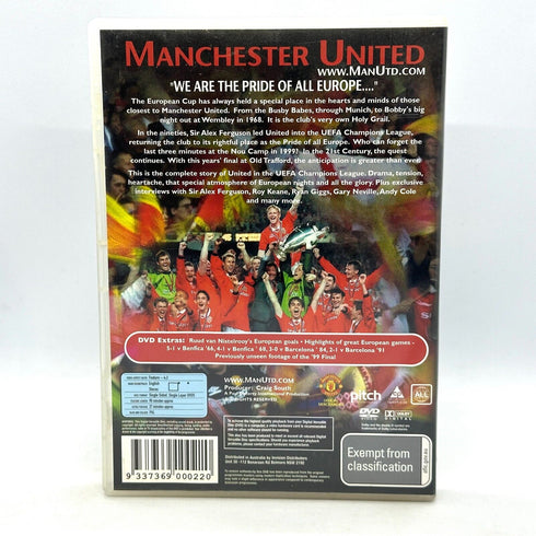 Manchester United: The Pride of All Europe - DVD