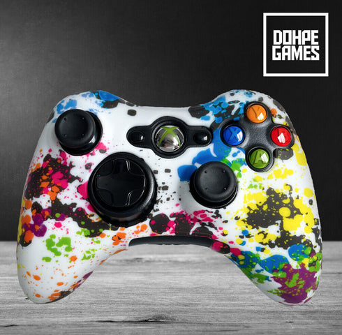 Brush Splatters Xbox 360 Controller Skin