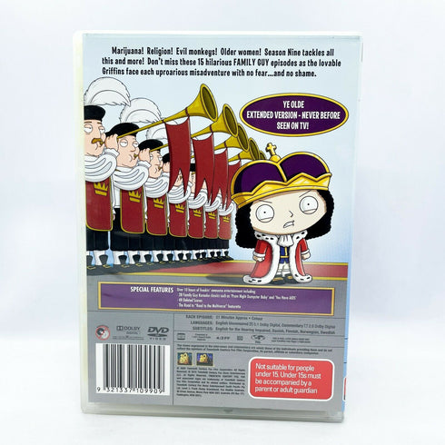 Family Guy Season Nine 9 DVD