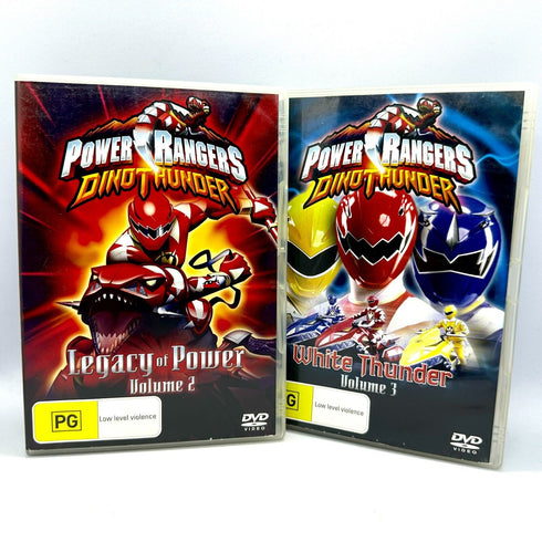 Power Rangers Dino Thunder -Volume 2 & 3 - DVD