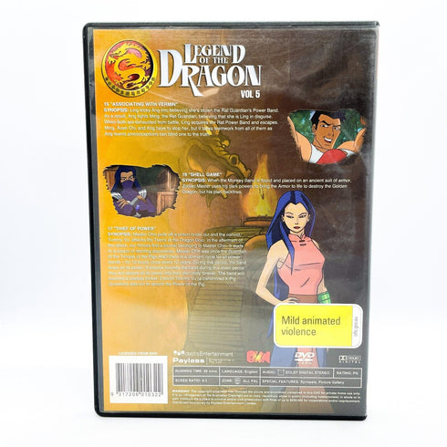 Legend of the Dragon Vol 5 DVD