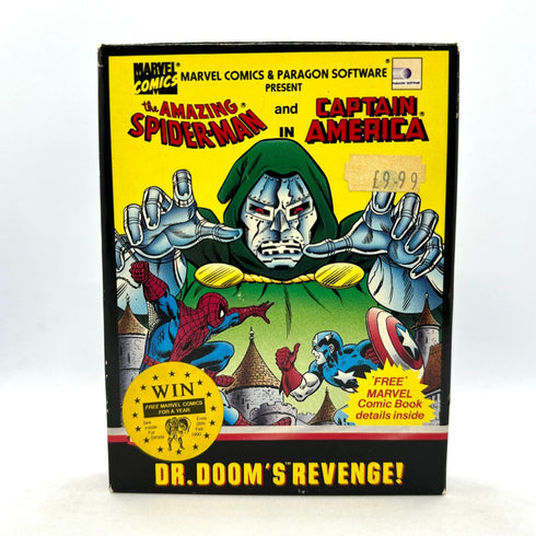 Spider-Man & Captain America: Dr. Doom's Revenge - Commodore 64/128 Game / C64