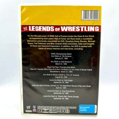 WWE Legends of Wrestling: Andre the Giant and The Iron Sheik - Wrestling DVD