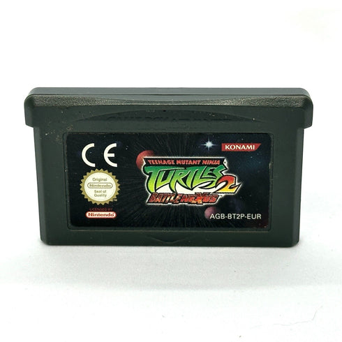 Teenage Mutant Ninja Turtles 2 BattleNexus - GBA Game Boy Advance Cartridge