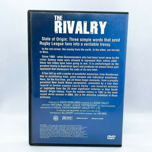 NSW State of Origin Rivalry 25 Years 1980 - 2005 DVD