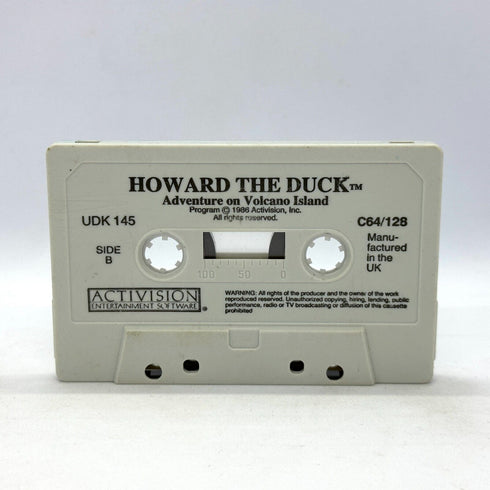 Howard the Duck (Marvel) Tape Cassette - Commodore 64/128 Game / C64 / 128