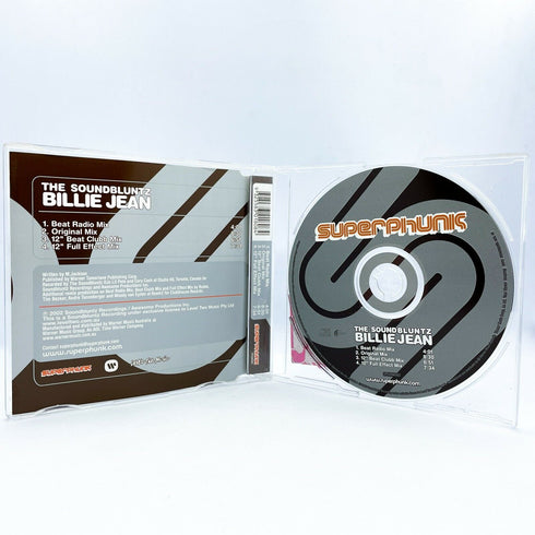The Soundbluntz Superphunk Billie Jean Music CD Single