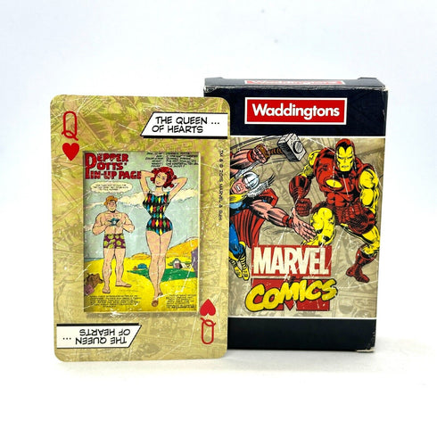 Marvel Comics Playing Cards Waddingtons Deck