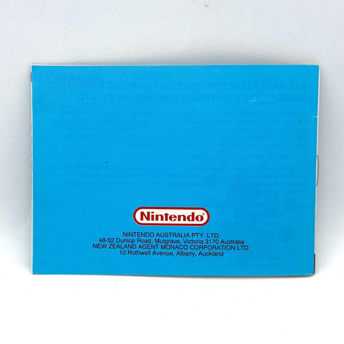 Yoshi's Cookie Instruction Booklet Manual for Nintendo Game Boy