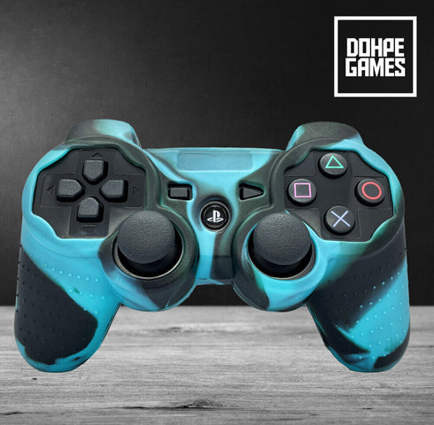 Blue PS3 Controller Skin