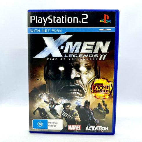 X-Men Legends II: Rise of Apocalypse (Marvel) - PlayStation 2 / PS2 Game