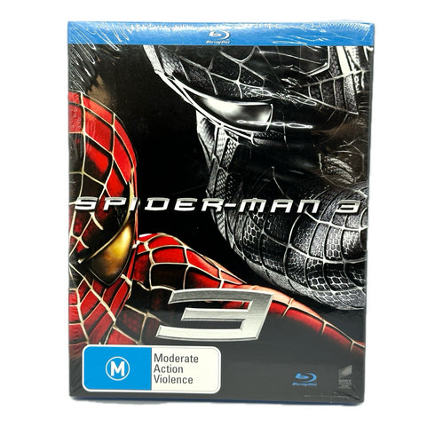 Spider-Man 3 (Marvel) with Slipcover - Blu-Ray DVD - Brand New & Sealed