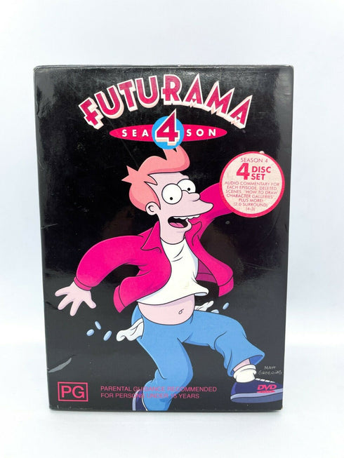 Futurama Season 4 (Series Four) 4-Disc DVD