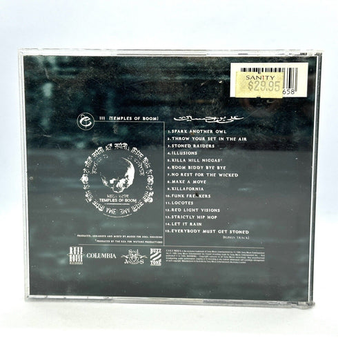 Cypress Hill III: Temples of Boom (Music CD Album) Hip-Hop