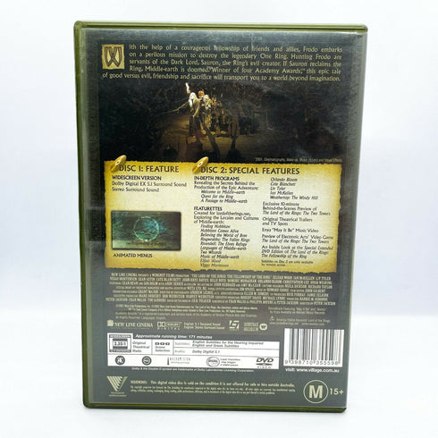 The Lord of the Rings: The Fellowship of the Ring 2-Disc Edition DVD